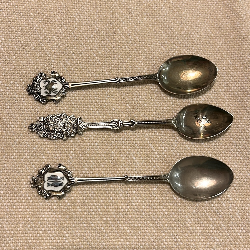 Decorative Silver Spoons